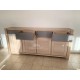 Enfilade contemporaine 4 portes 4 tiroirs