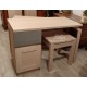 Bureau contemporain en chêne massif
