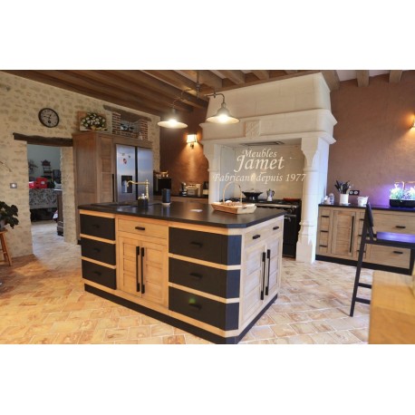 Ensemble cuisine Style Atelier