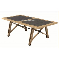 Table style Atelier dessus céramique