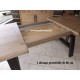 Table repas style Atelier