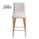 Tabouret YAM T 9838 piètement rond conique