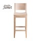 Tabouret Snack NATURA T 730 assise bois