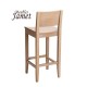 Tabouret Snack NATURA T 730 assise bois