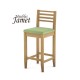 Tabouret Snack NOA T1101 contemporain en chêne