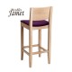 Tabouret Snack NATURA T730 en chêne