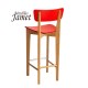 Tabouret RETRO T1051 en chêne