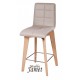Tabouret Snack contemporain piètement rotatif