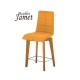 Tabouret Snack contemporain piètement rotatif