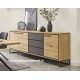 Enfilade contemporaine en chêne à noeuds