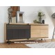 Enfilade contemporaine porte métal