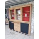 Buffet vaisselier Contemporain en chêne massif