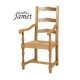 Fauteuil rustique en chêne Réf. M 850