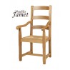 Fauteuil bout de table Rustique Réf. M 830
