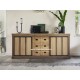 Buffet bas Style Industriel 3 portes coulissantes Réf. A EU33 B