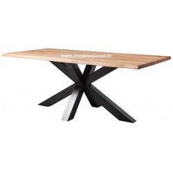 Table Contemporaine Pieds Métal Réf. C P6 DR