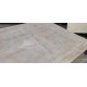 Table Style Industriel en chêne massif avec 2 allonges
