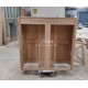 Fabrication d'un buffet Deux Corps Normand en chêne