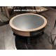 Table basse ronde Bois et métal