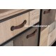 Buffet bas 2 portes Style PATCHWORK Réf. A2942 PC