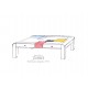 Table basse PATCHWORK de couleur Réf. HONORINE