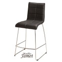 Tabouret bar piètement Métal Chromé Réf. T 9819