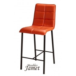 Tabouret de bar pieds métal Réf. T9881 L