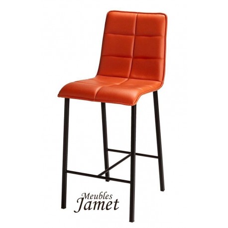 Tabouret de bar pieds métal Réf. T9881 L