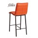 Tabouret de bar pieds métal Réf. T9881 