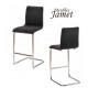 Tabouret bar Contemporain métal Réf. T 8864