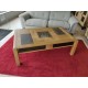 Table basse dessus PATCHWORK en chêne Réf. JMJ