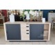 Buffet bas 2 portes coulissantes Contemporain Réf. TREMEOC