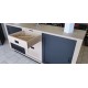 Buffet bas 2 portes coulissantes Contemporain Réf. TREMEOC