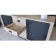 Buffet bas 2 portes coulissantes Contemporain Réf. TREMEOC