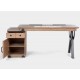 Bureau style Industriel Extensible