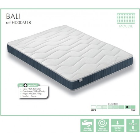 Matelas MOUSSE - BALI