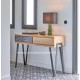 Console Contemporaine Chêne et métal Réf. EDG79 C