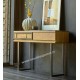Console table Chêne et métal Réf. PRI79 C