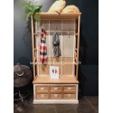 Meuble Porte-Manteaux bois et métal Réf. EU15 A