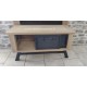 Porte-Manteaux Style contemporain chêne et métal Réf. A 5213 A
