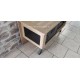 Porte-Manteaux Style contemporain chêne et métal Réf. A 5213 A