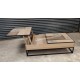 Table basse deux plateaux relevables PATCHWORK Réf. A2994P