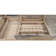 Table basse deux plateaux relevables PATCHWORK Réf. A2994P