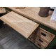 Commode 3 tiroirs Style Industriel Réf. A EU34 VERT