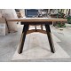 Table Contemporaine Chêne et Métal Réf. MALAKOFF