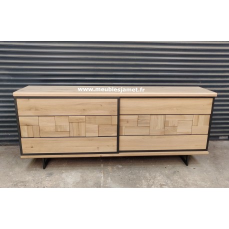 Buffet bas Contemporain 2 portes coulissantes 