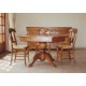 Table ronde pied central Réf. T811