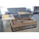 Table basse relevable Chêne et Métal Réf. COUTERNON