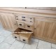 Buffet vaisselier Contemporain Chêne Massif Réf. CHÂTEAUDUN