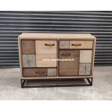 Buffet bas 2 portes Style PATCHWORK Réf. A2942 PC